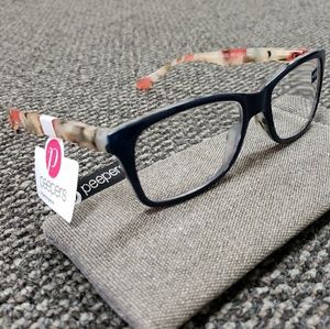 peepers reading eyeglasses +1.00 NWT